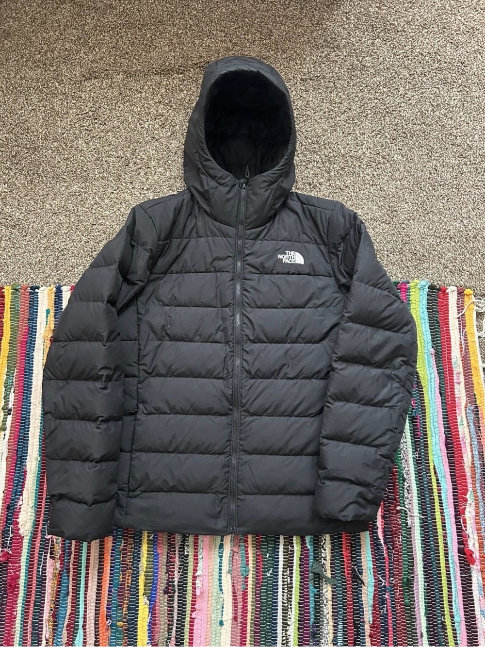 The North Face Men’s Black Hooded Coat